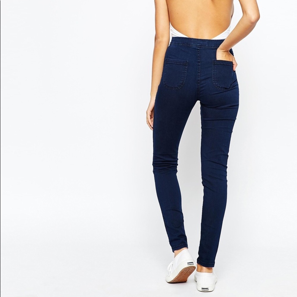 American Apparel easy high waisted skinny jeans